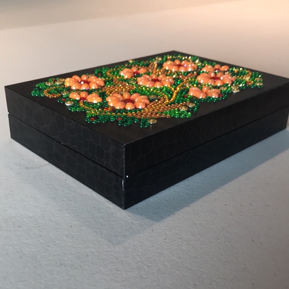 Rhinestone Art Jewelry Box - Picture 3 of 7